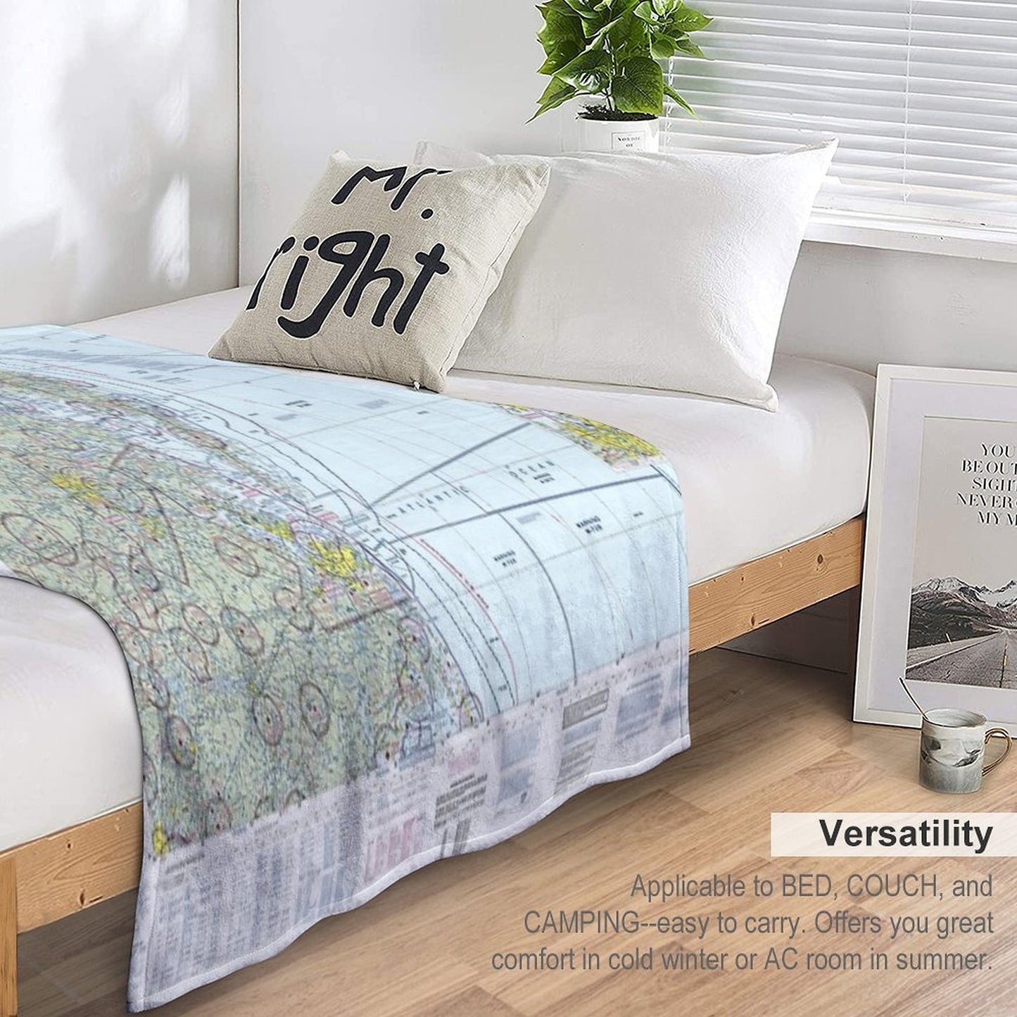 Wash DC Sectional Throw Blanket