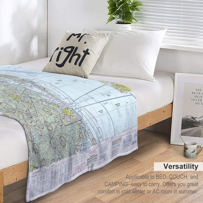 Wash DC Sectional Throw Blanket