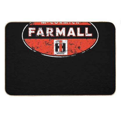 Farmall Tractor Mc Cormick Bath Mat