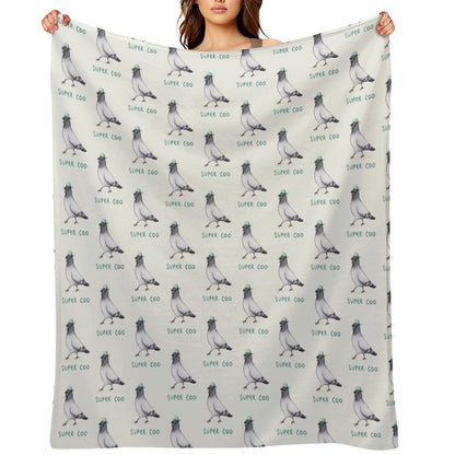 Super Coo Throw Blanket