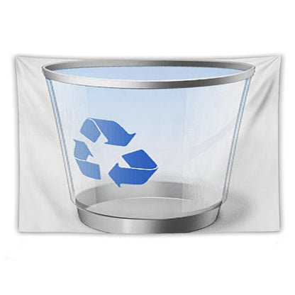 Recycle Bin Tapestry