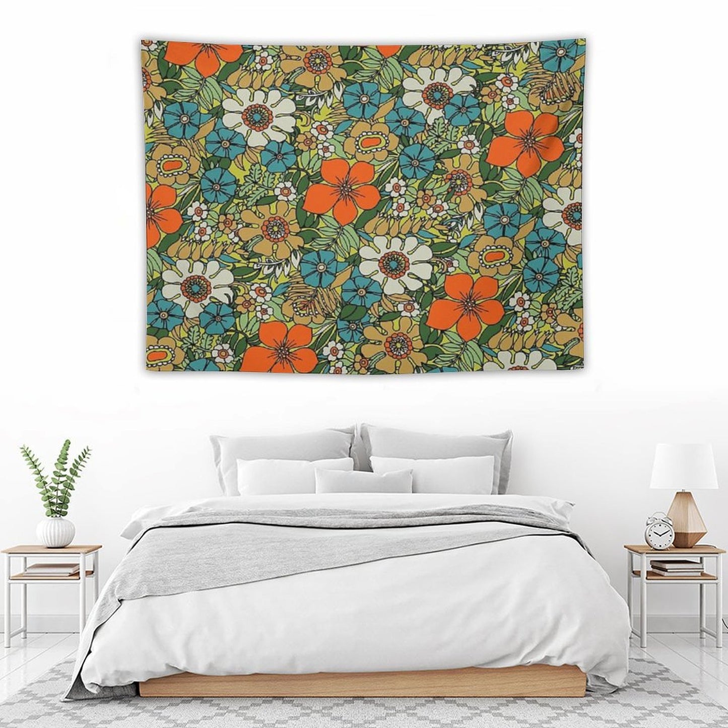 70s Plate Tapestry