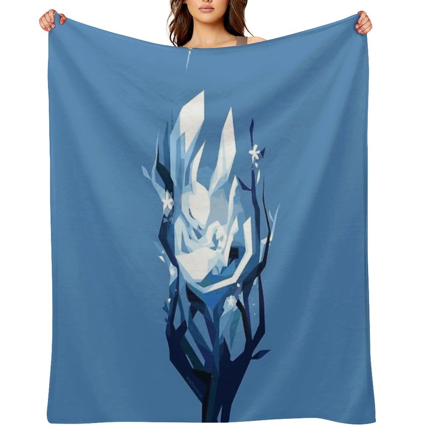 Ori Sleeping - Ori And The Will of Wisps - In The Blind Forest Throw Blanket