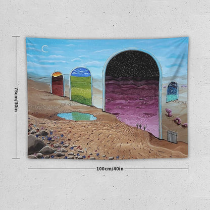 Between Nowhere Tapestry