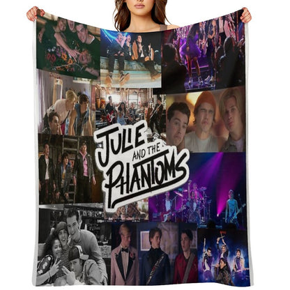 Julie And The Phantoms Band Collage Throw Blanket