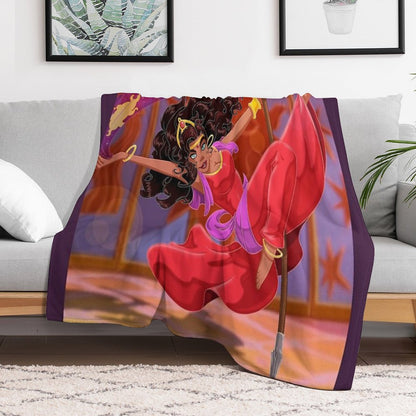 Dance Dance Dance Throw Blanket