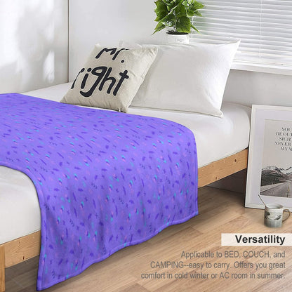 Koops Glitch Pattern Throw Blanket