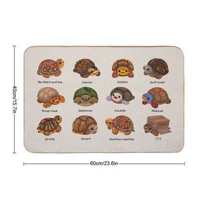 Box Turtle Bath Mat