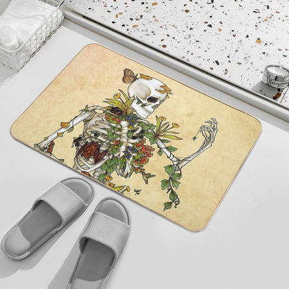 Bones And Botany Bath Mat