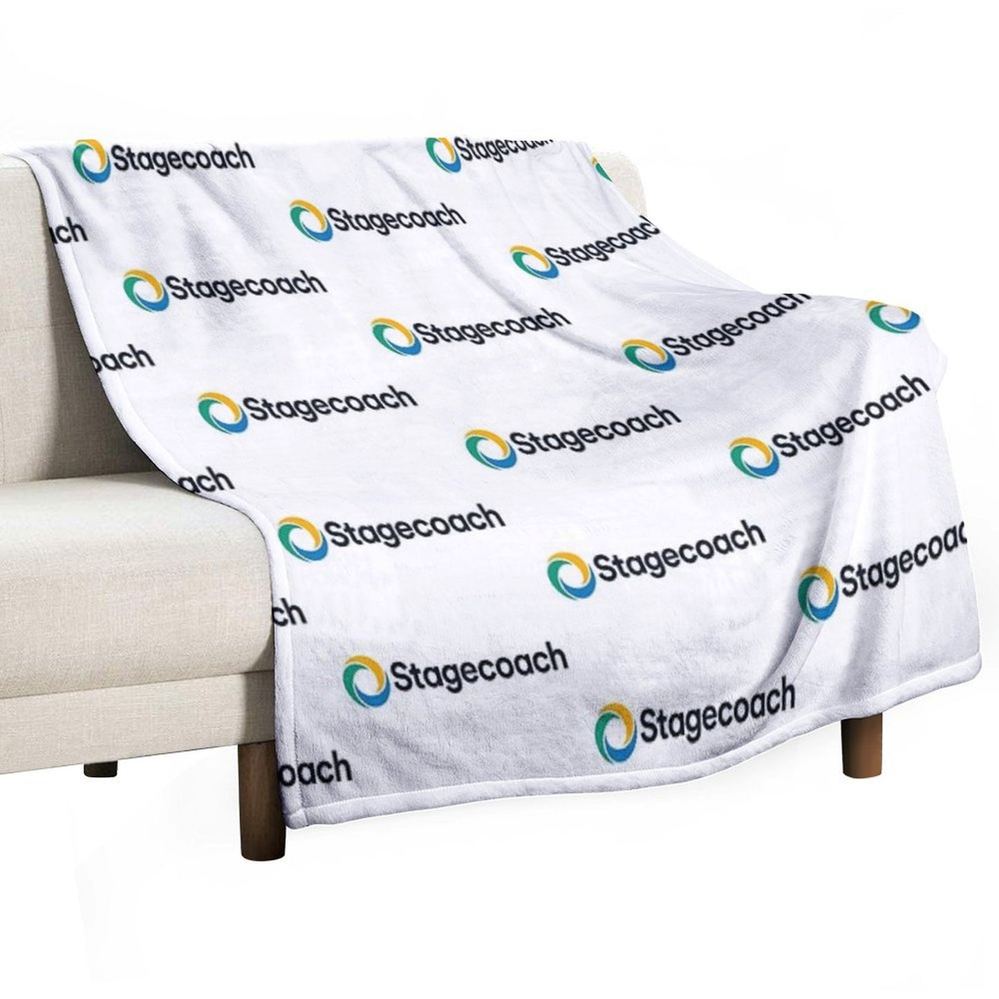 Stagecoach Throw Blanket
