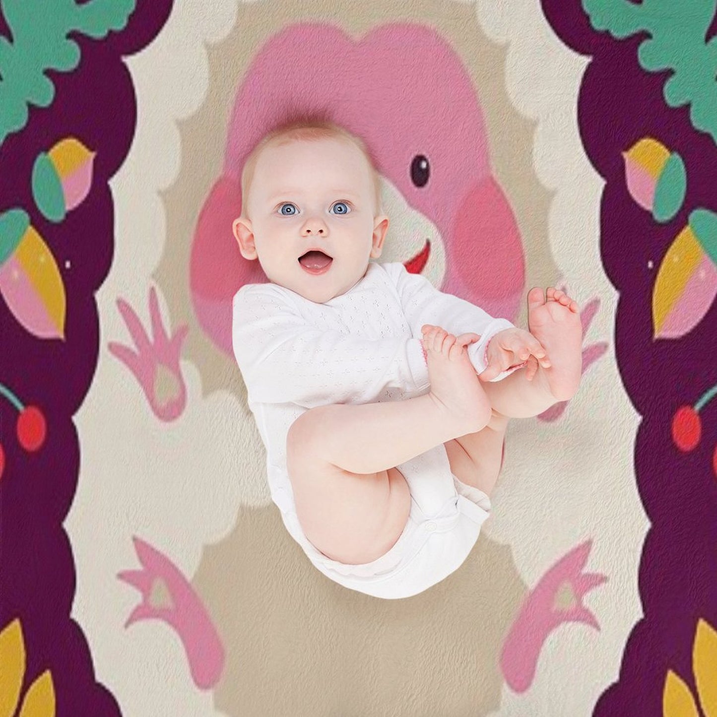 Hedgehog LOVE Throw Blanket