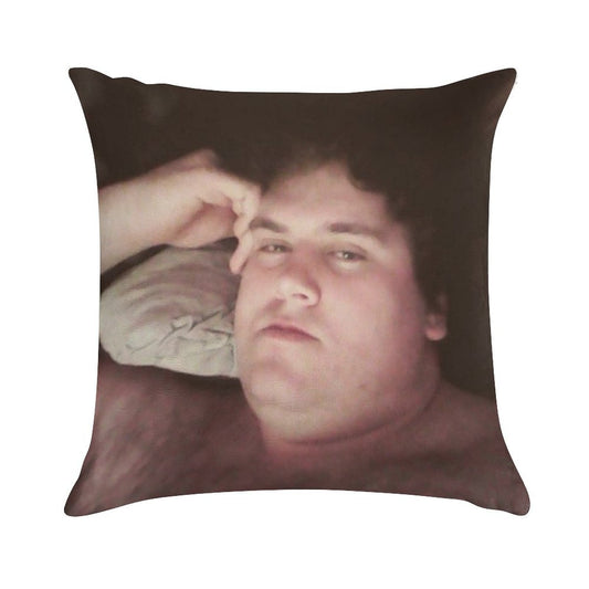 Horny Ogre Soft Fade-Resistant Throw Pillow