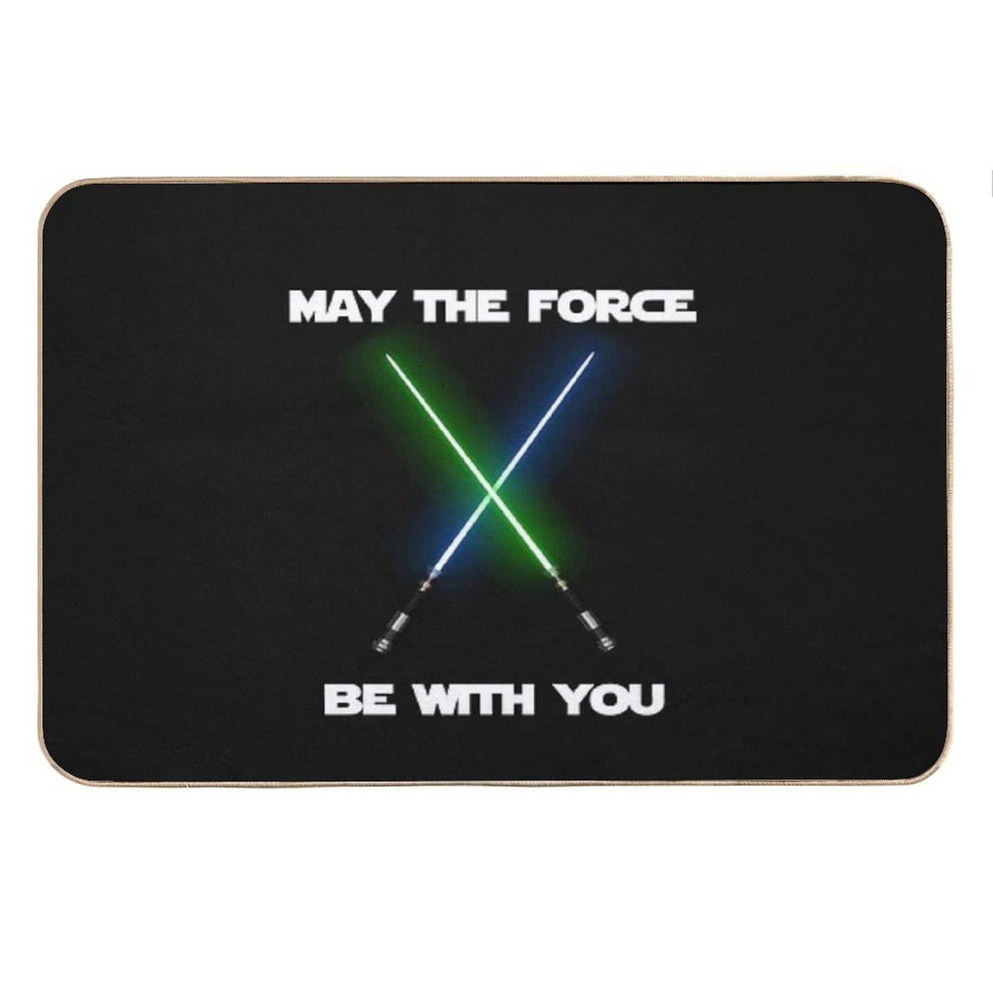May The Force Be with You Bath Mat