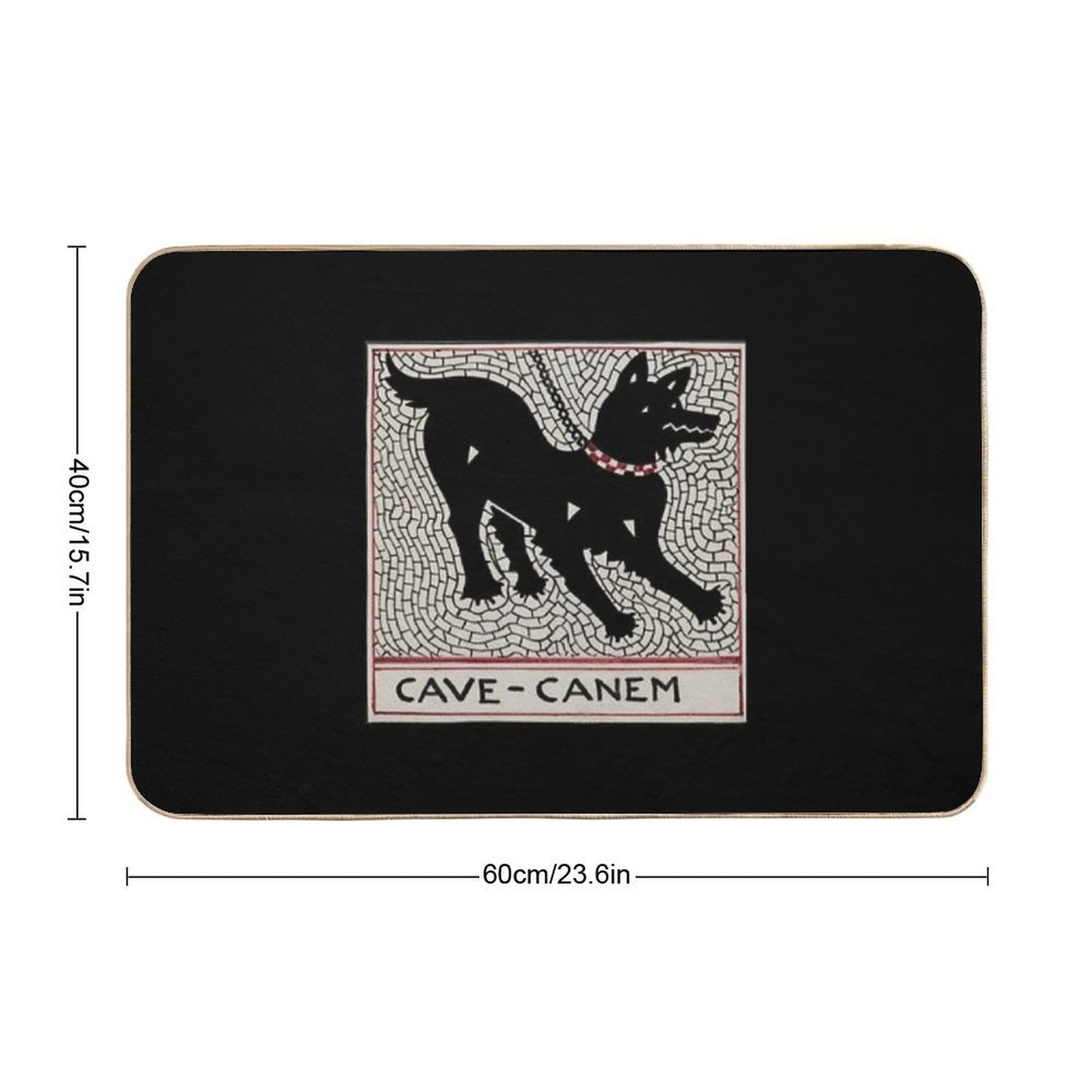 Cave Canem Bath Mat