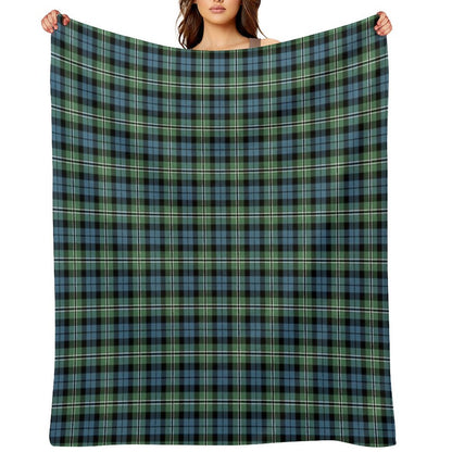 Clan Melville Tartan Throw Blanket