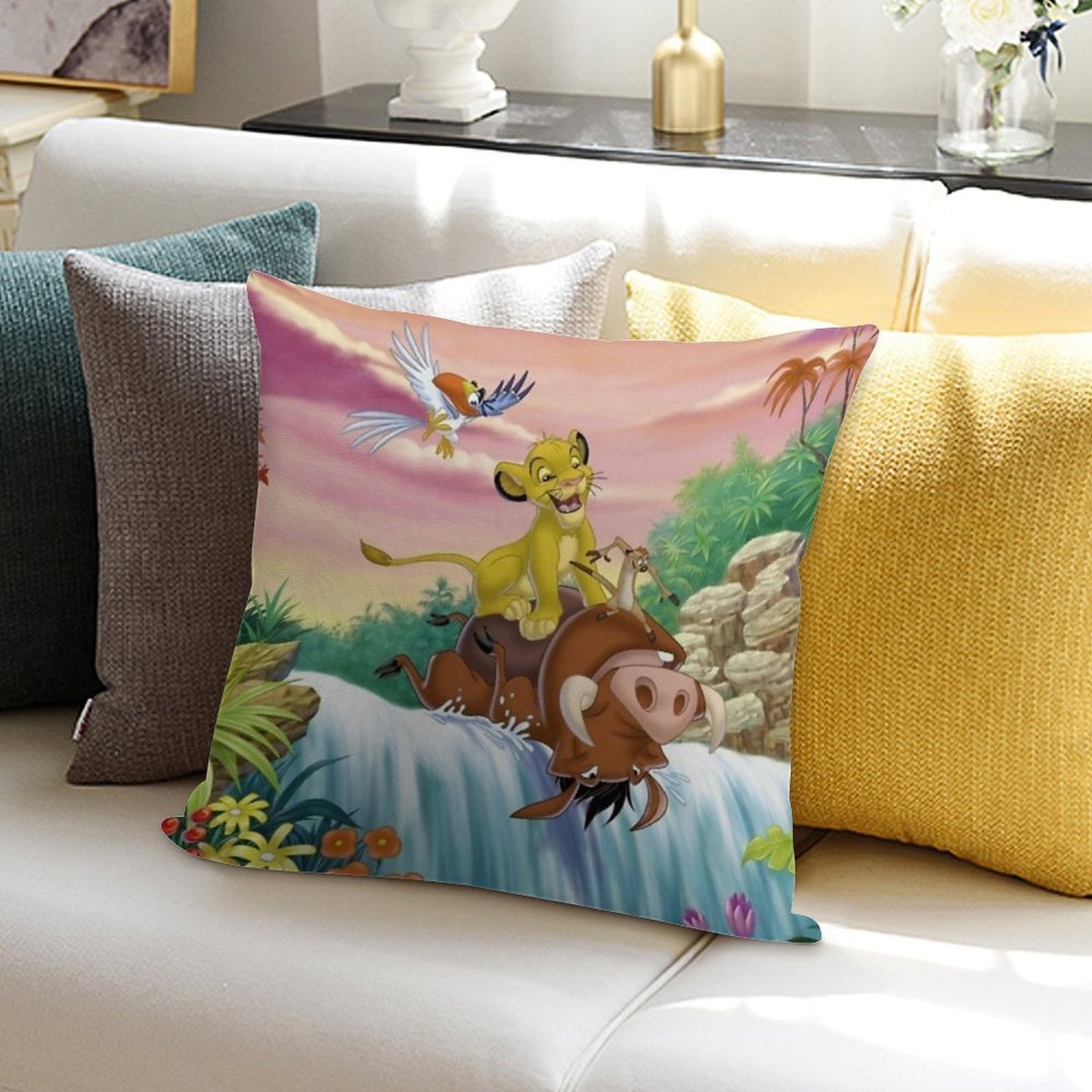 No Worries Soft Bedroom Essential Throw Pillow