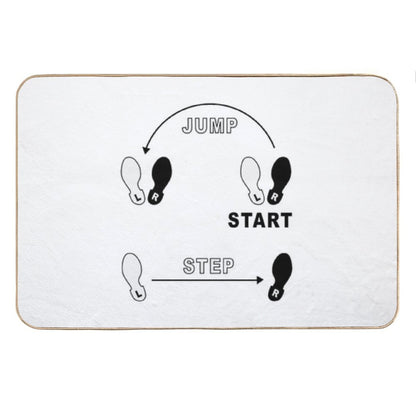 Rocky Horror Time Warp Dance Bath Mat