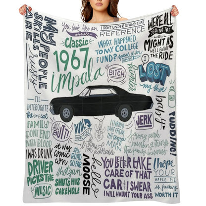 Supernatural Throw Blanket
