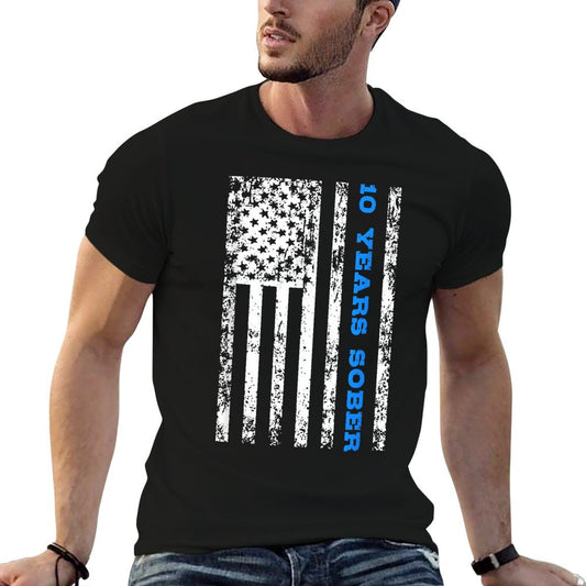 Sobriety 10 Years Sober T-Shirt