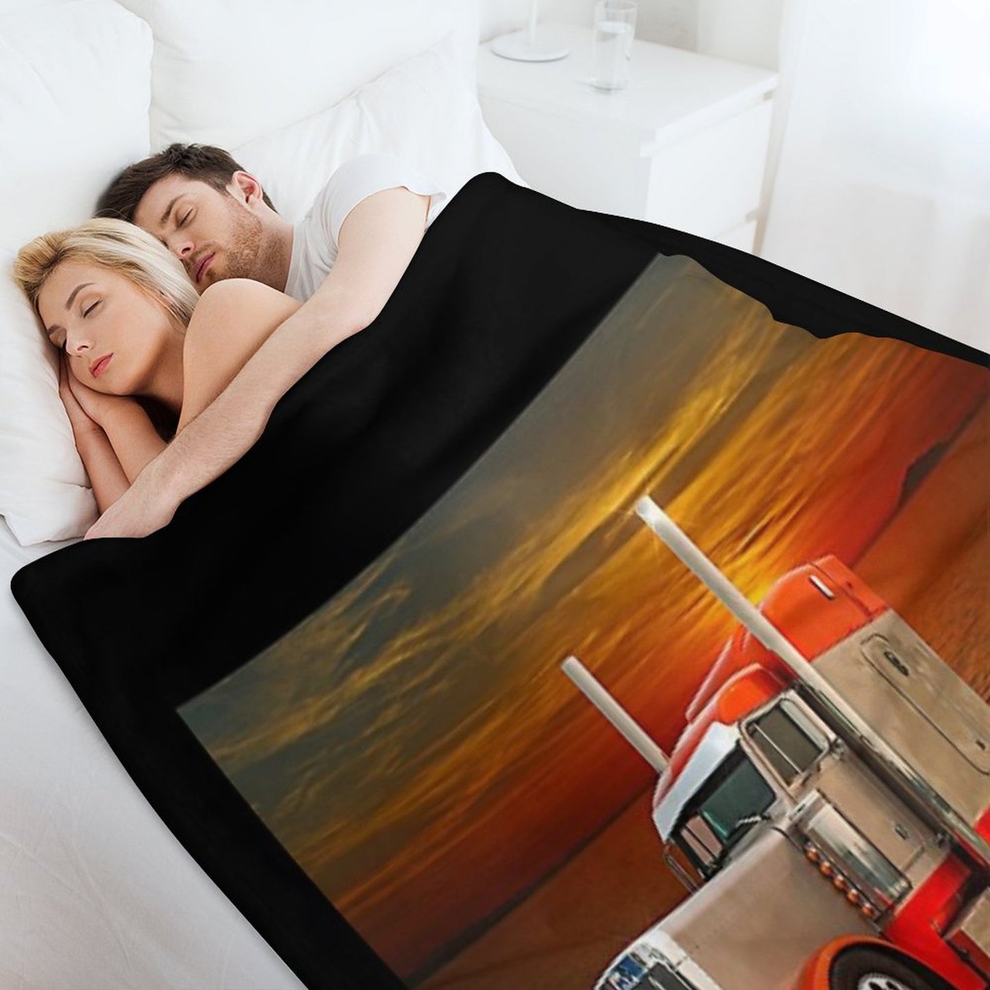 Cool Peterbilt Throw Blanket