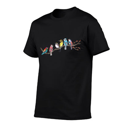 Birds On A Branch - Birding Bird Watching Bird Watcher T-Shirt