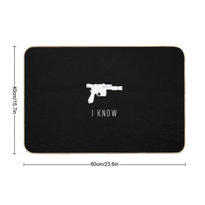 Solo And Leia Love Set for Him - 1 of 2 Bath Mat