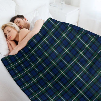 Clan Forbes Tartan Throw Blanket