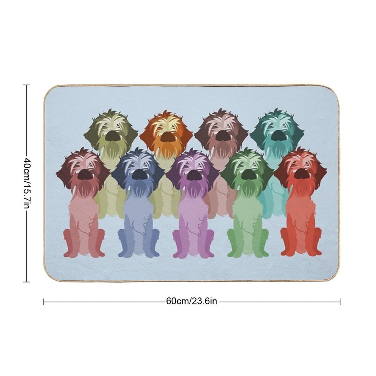 GRIFFNATION Bath Mat