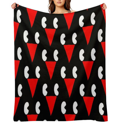 Lil Darkie Merch Lil Darkie Face Logo Gift Halloween Day, Thanksgiving, Christmas Day Throw Blanket