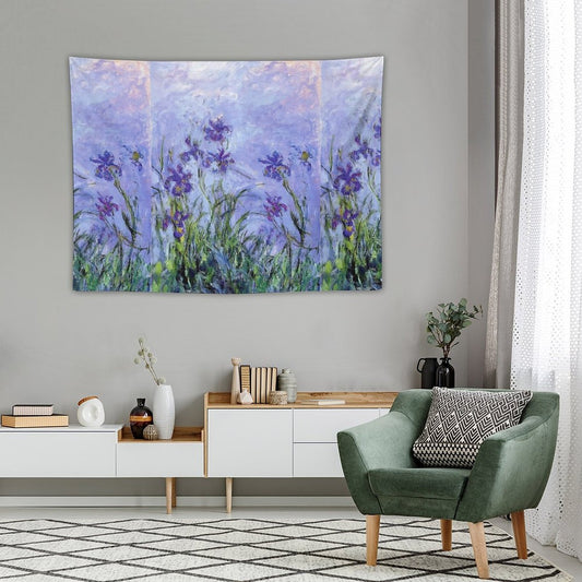 Claude Monet  Lilac Irises 1914 Tapestry