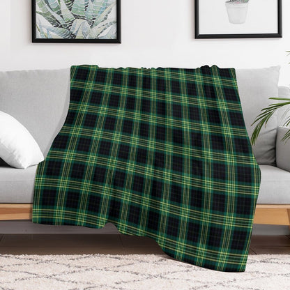 Clan Fitzpatrick Hunting Tartan Throw Blanket