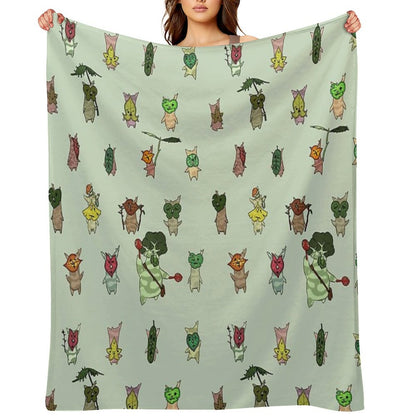 Korok Throw Blanket