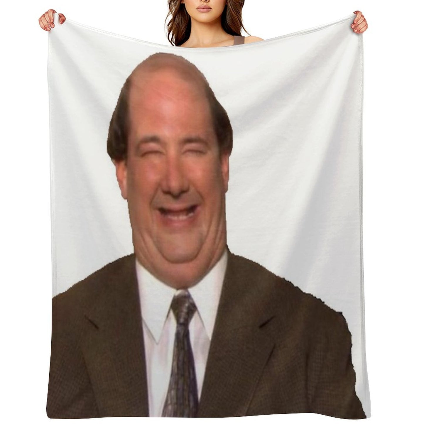 Kevin The Office Throw Blanket