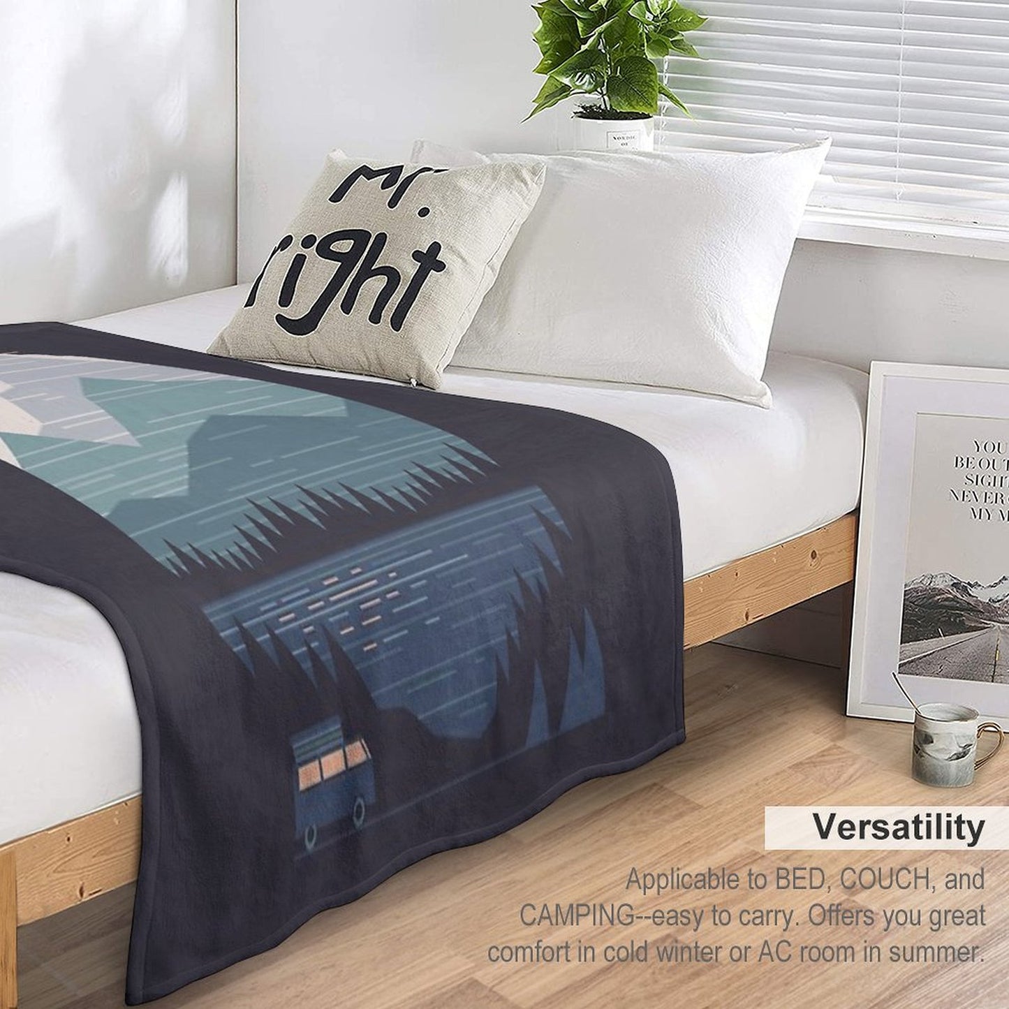 Let's Go Throw Blanket