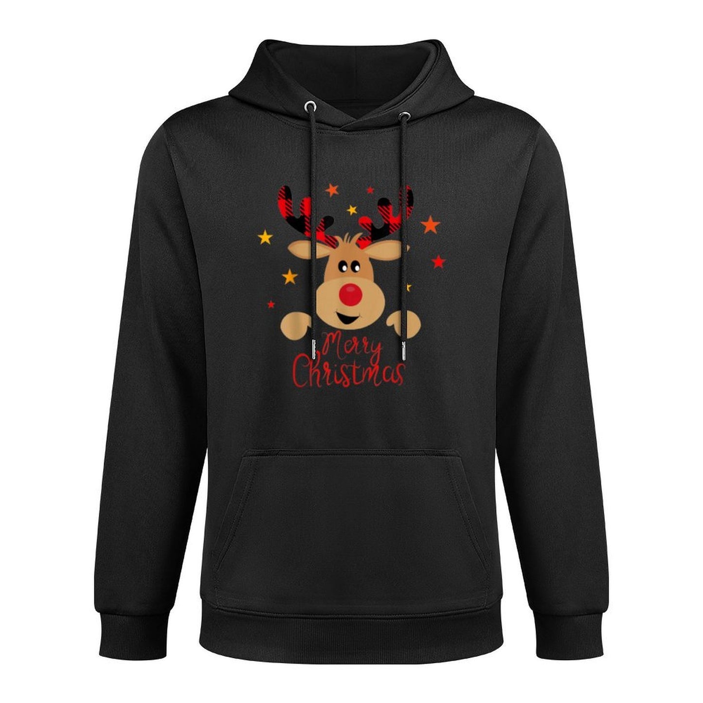 Merry Christmas Reindeer Men Women Kids Matching Reindeer Moisture-Wicking Hoodie