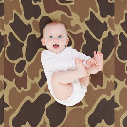 Duck Camo Throw Blanket