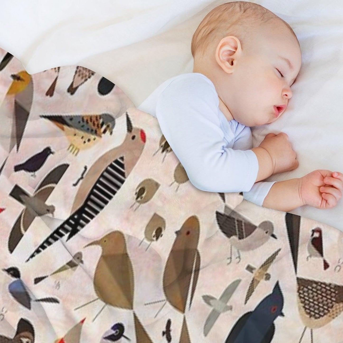 Sonoran Birds Throw Blanket