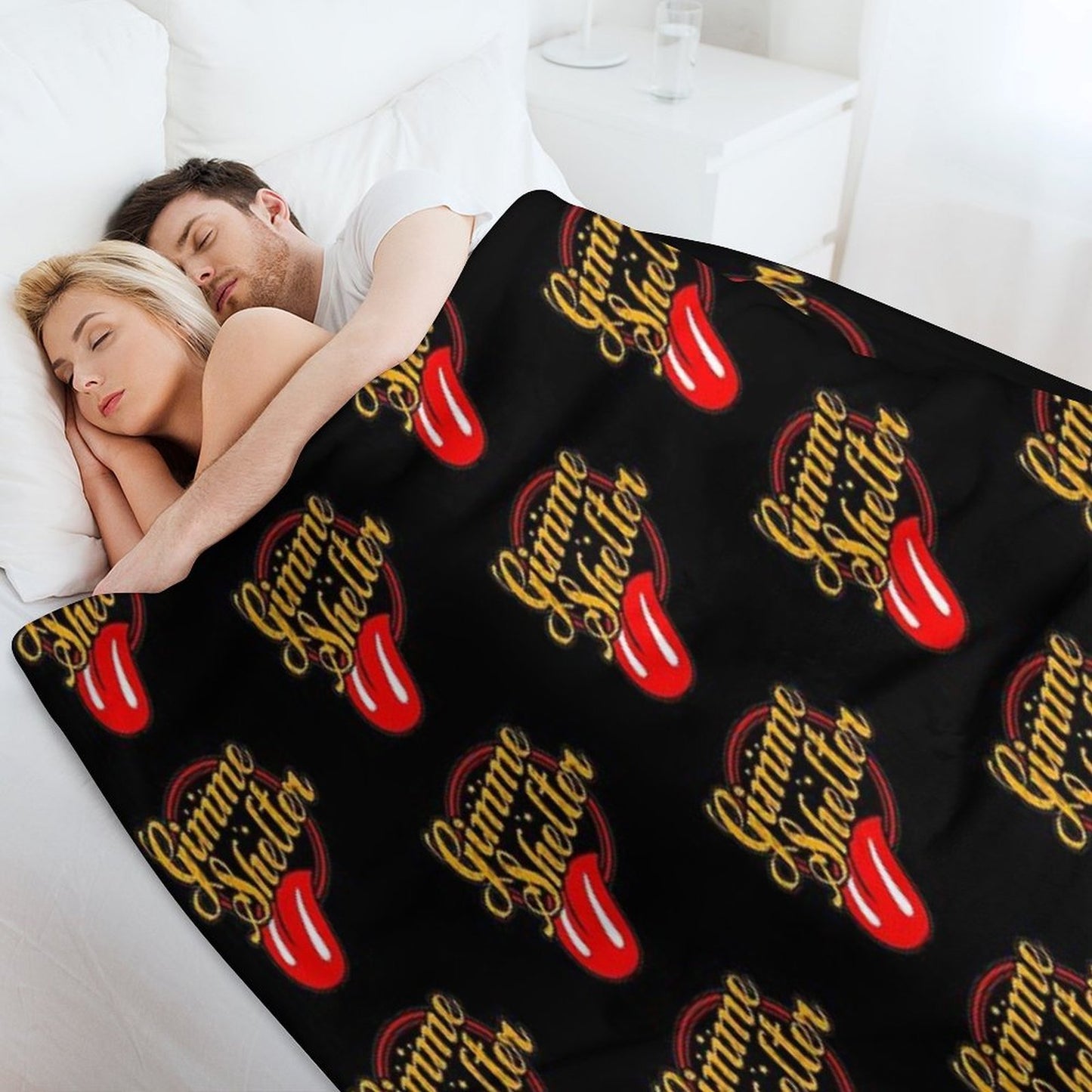 Gimme Shelter Throw Blanket