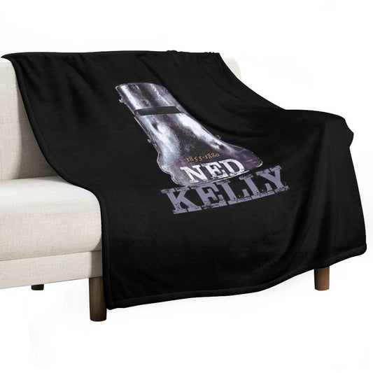 Ned Kelly Throw Blanket