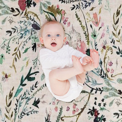 Fable Floral Throw Blanket