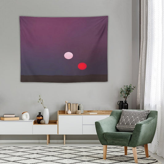 Sunset on Tatooine Tapestry