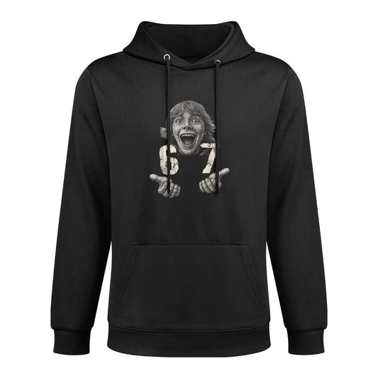 Kid Six Seven Meme  Humor Funny 67 Layering Staple Hoodie