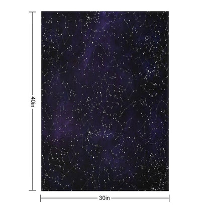 Northern Hemisphere Constellations Throw Blanket