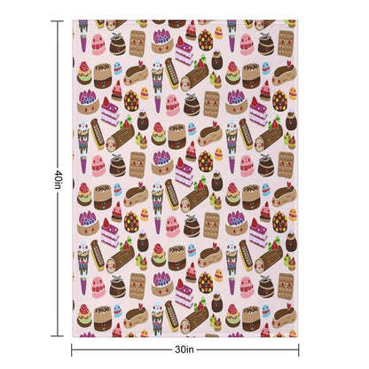 Sweet Tooth Throw Blanket