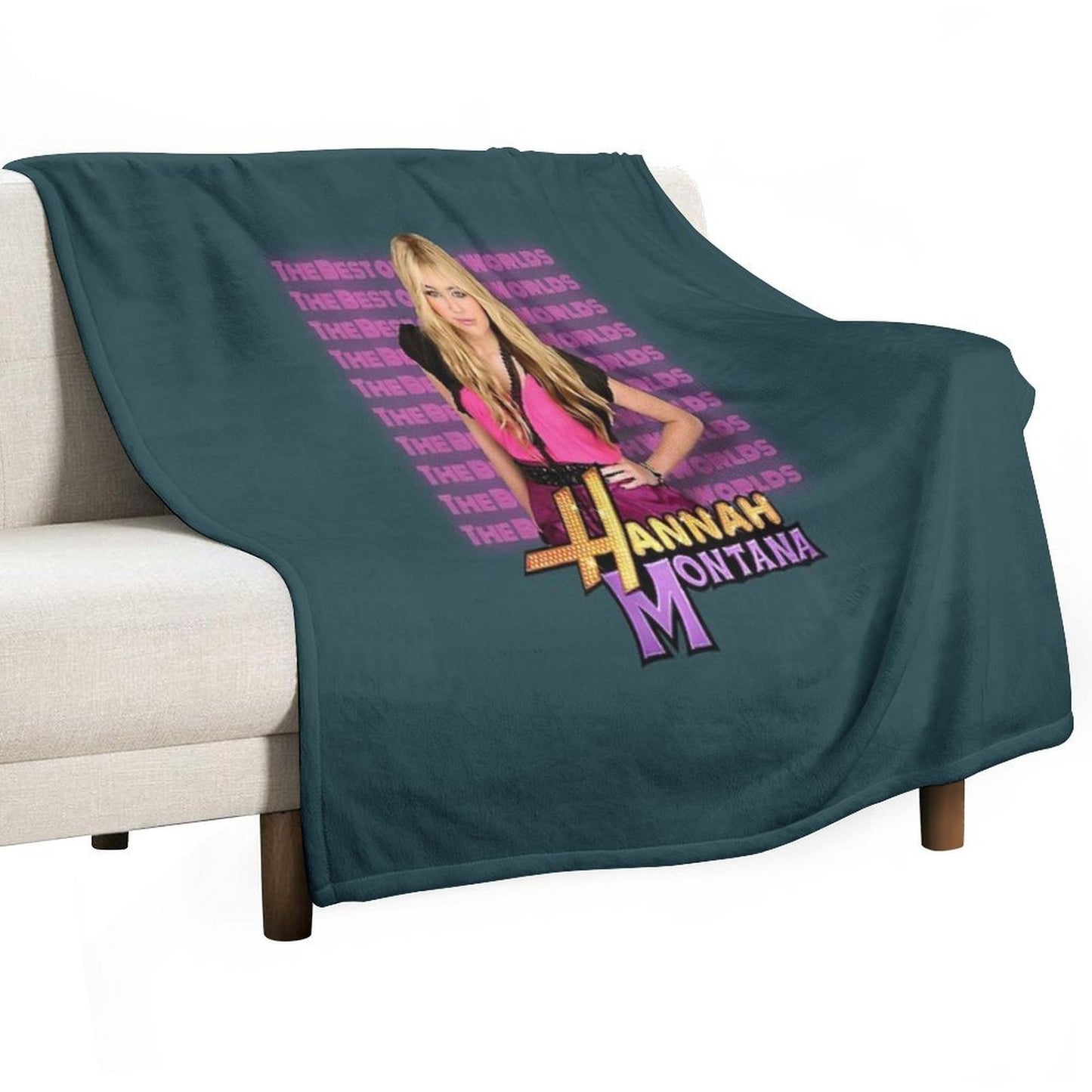 Hannah Montana Throw Blanket