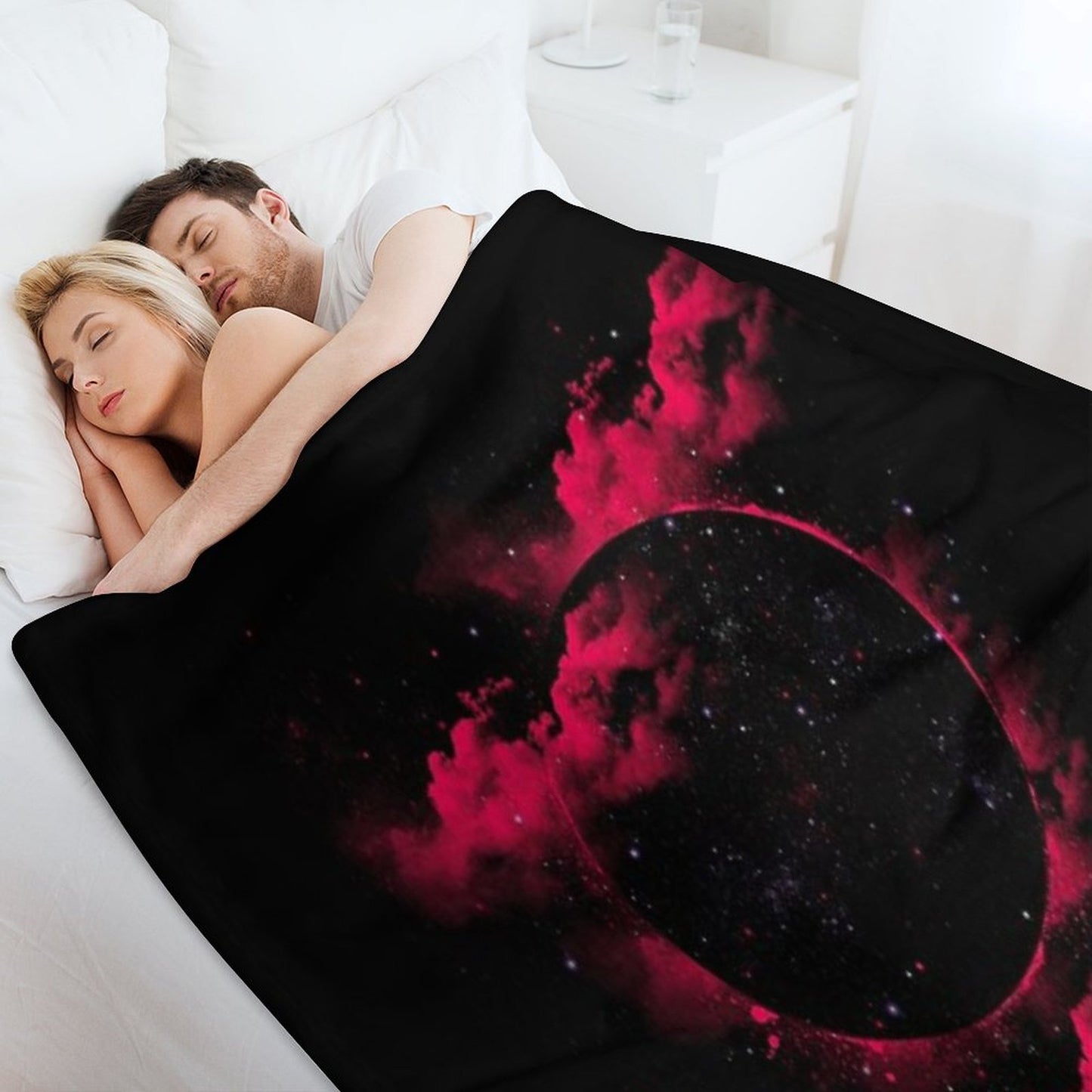 Black Hole Throw Blanket