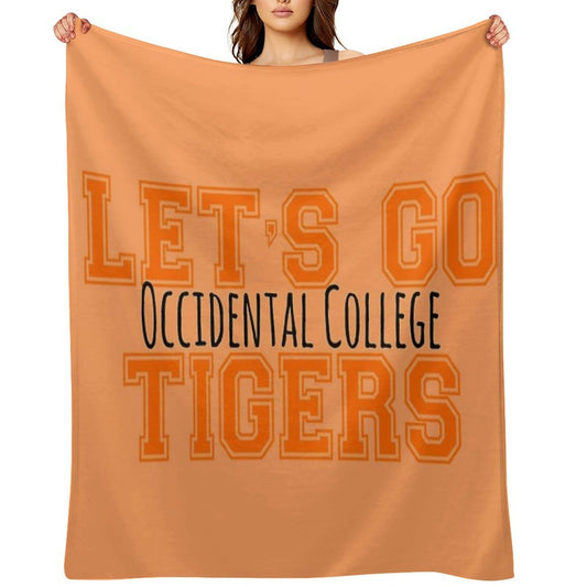 Occidental College Throw Blanket