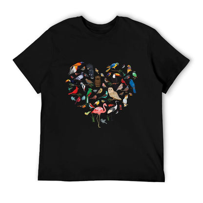 Bird Heart - Birding Bird Watching Birder Bird Watcher T-Shirt