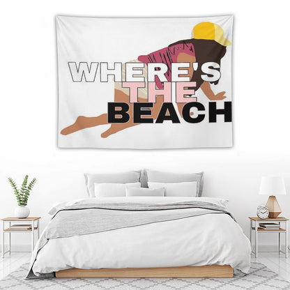 Where's The Beach Tapestry