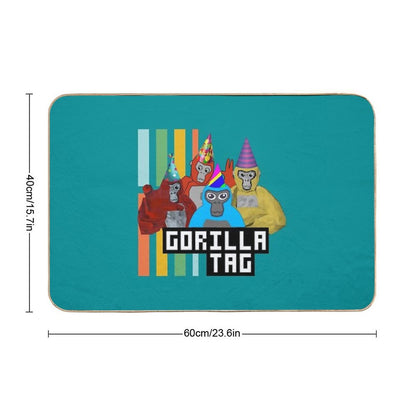Gorilla Tag Party Time 5 Bath Mat